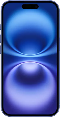 Vue de face de Iphone 16